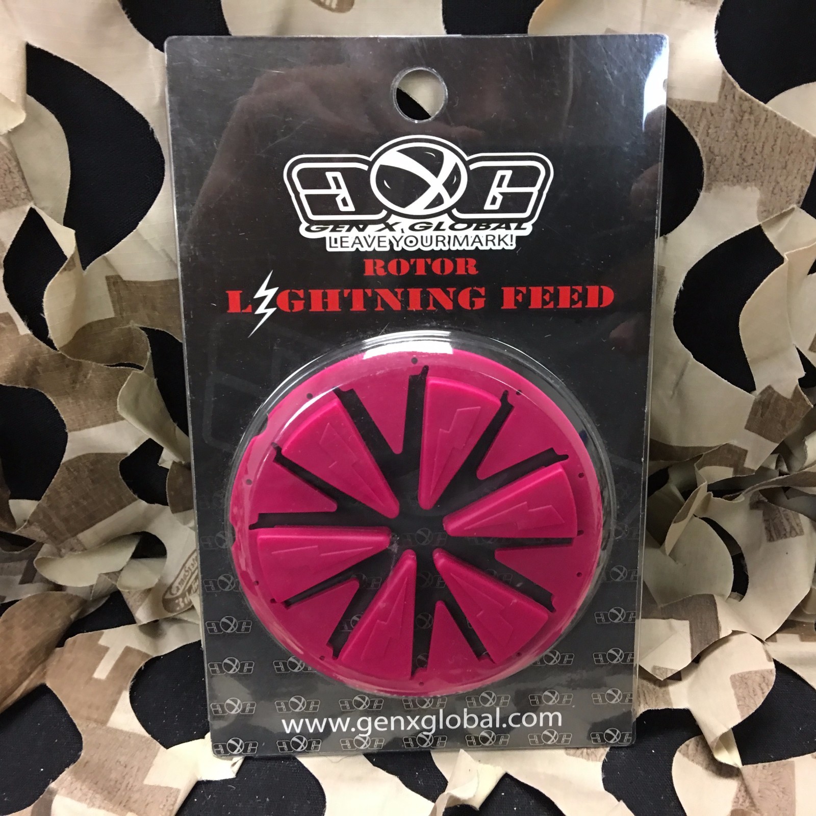 NEW Gen X Global GxG Lightning Rotor Loader Hopper Speed Feed Fast Gate - Pink