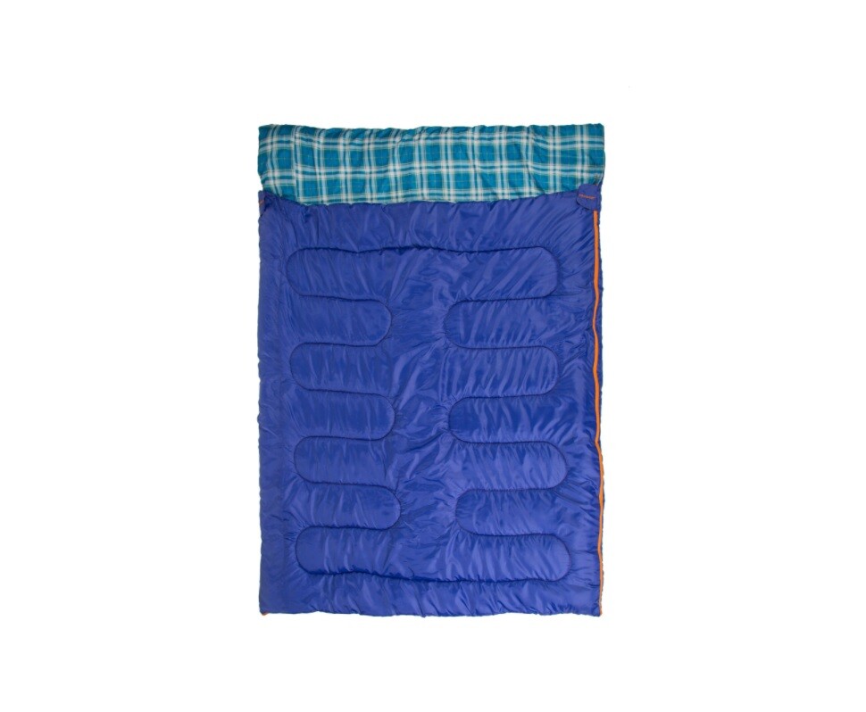 2-Person Mammoth Double Sleeping Bag Stansport Camping Cozy with your Honey