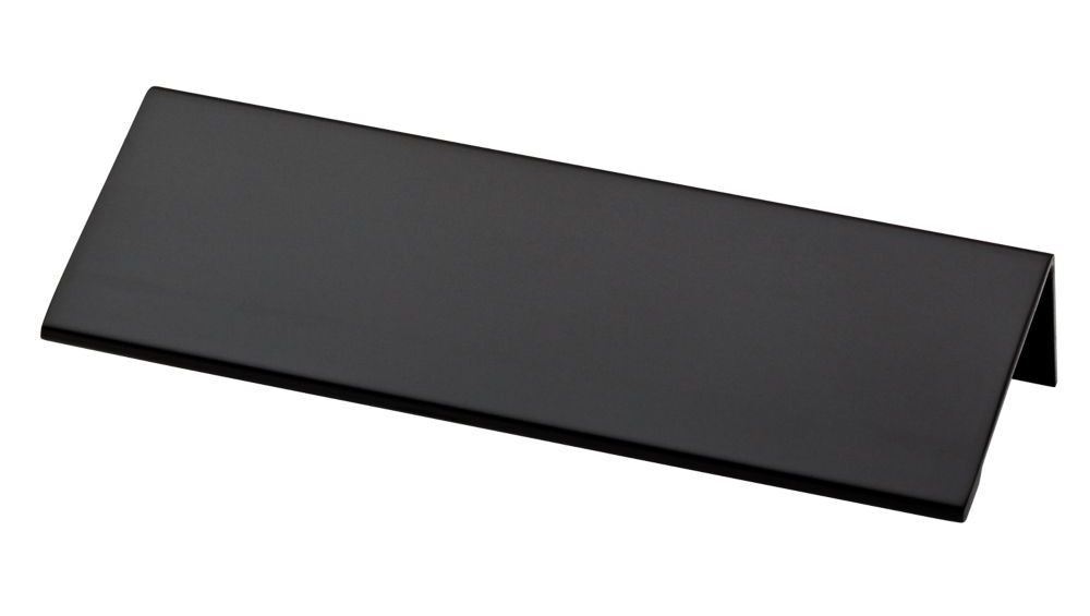 3-3/4" Modern Edge Pull Flat Black