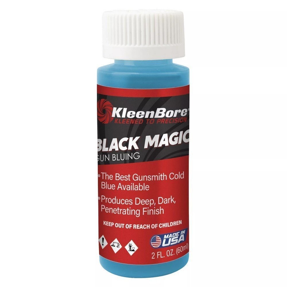 Kleen-Bore Black Magic Liquid Gun Blue 2 oz Bottle - GB2