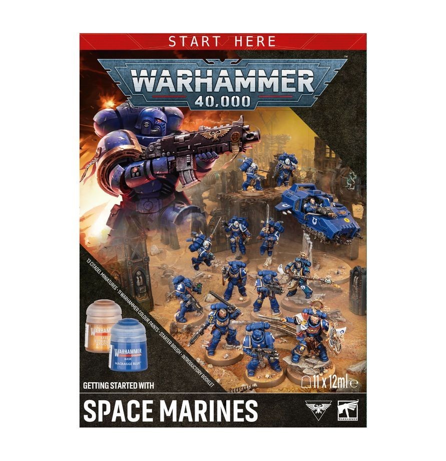 ⚔️WARHAMMER 40K - 11th ed GETTING STARTED WITH SPACE MARINES + 7/25⚔️