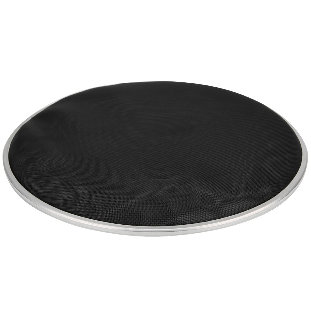 ♡ Black 10 Inch Nylon Mesh Drum Head Silent Skin For Drum Set Percussion