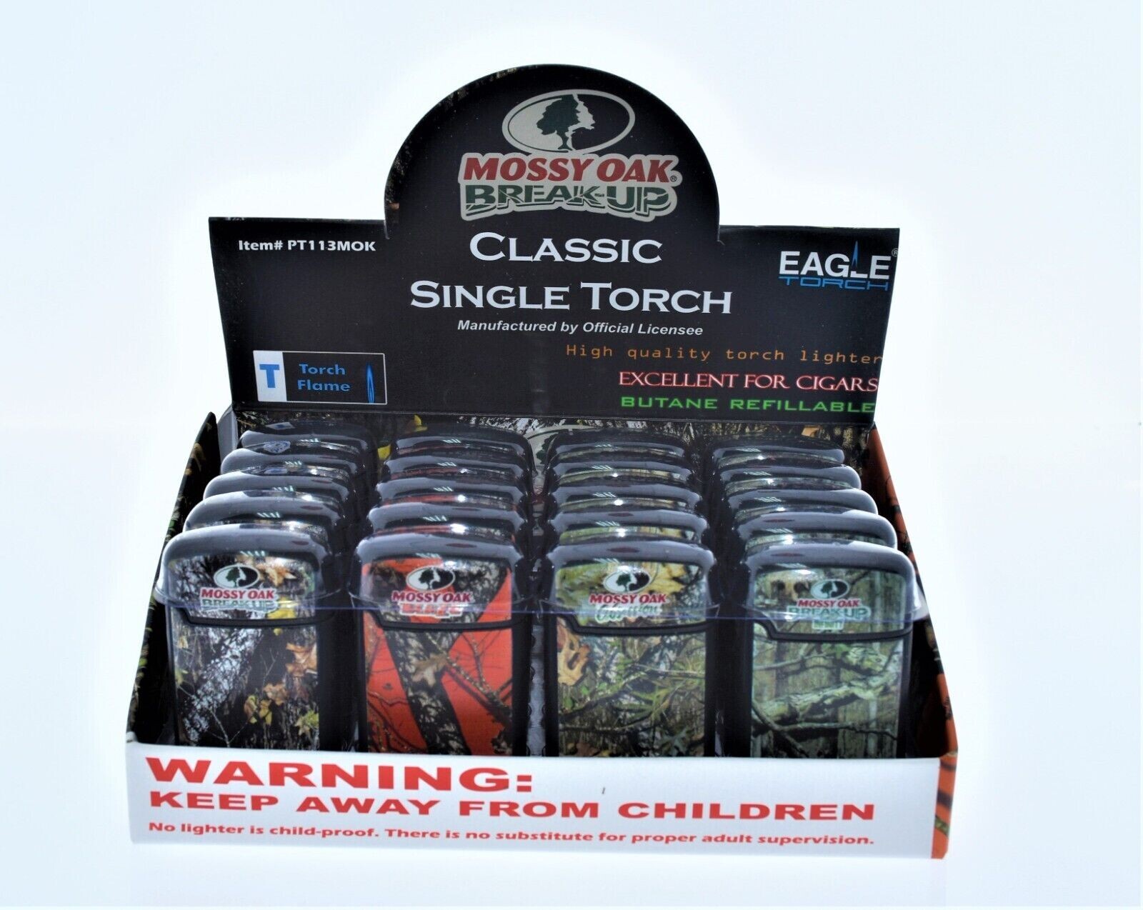 EAGLE Mossy Oak  Classic Torch  LIGHTER Beautiful Designs