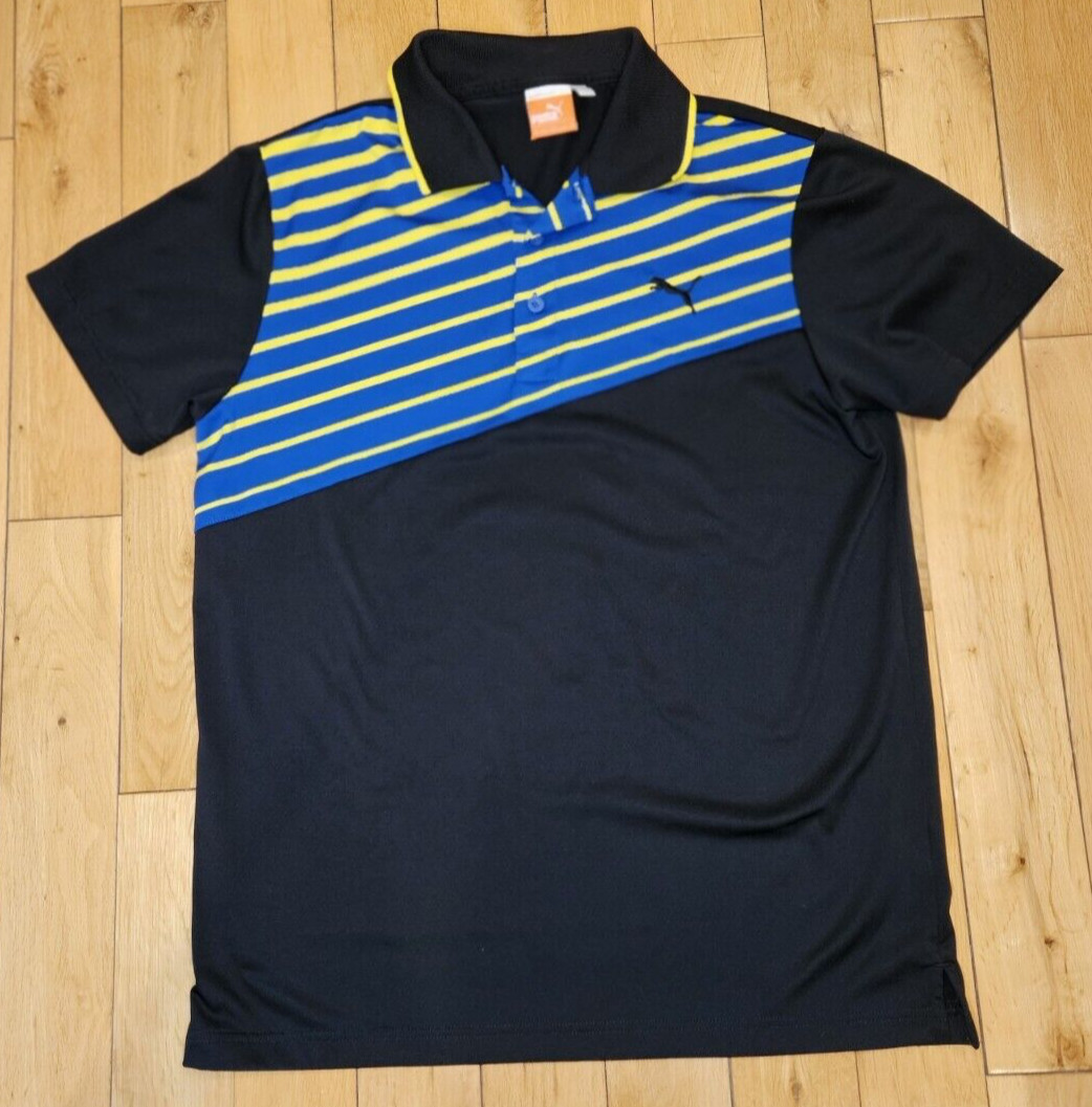 PUMA Sport Lifestyle Dry Cell Collared Polo Shirt Golf Tennis Men's Medium
