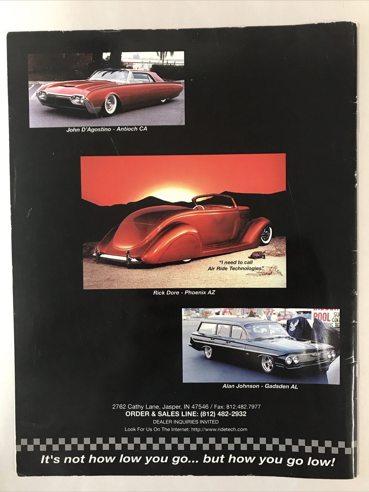 AIR RIDE TECHNOLOGIES-1998 CATALOG & TECHNICAL MANUAL-VOLUME TWO