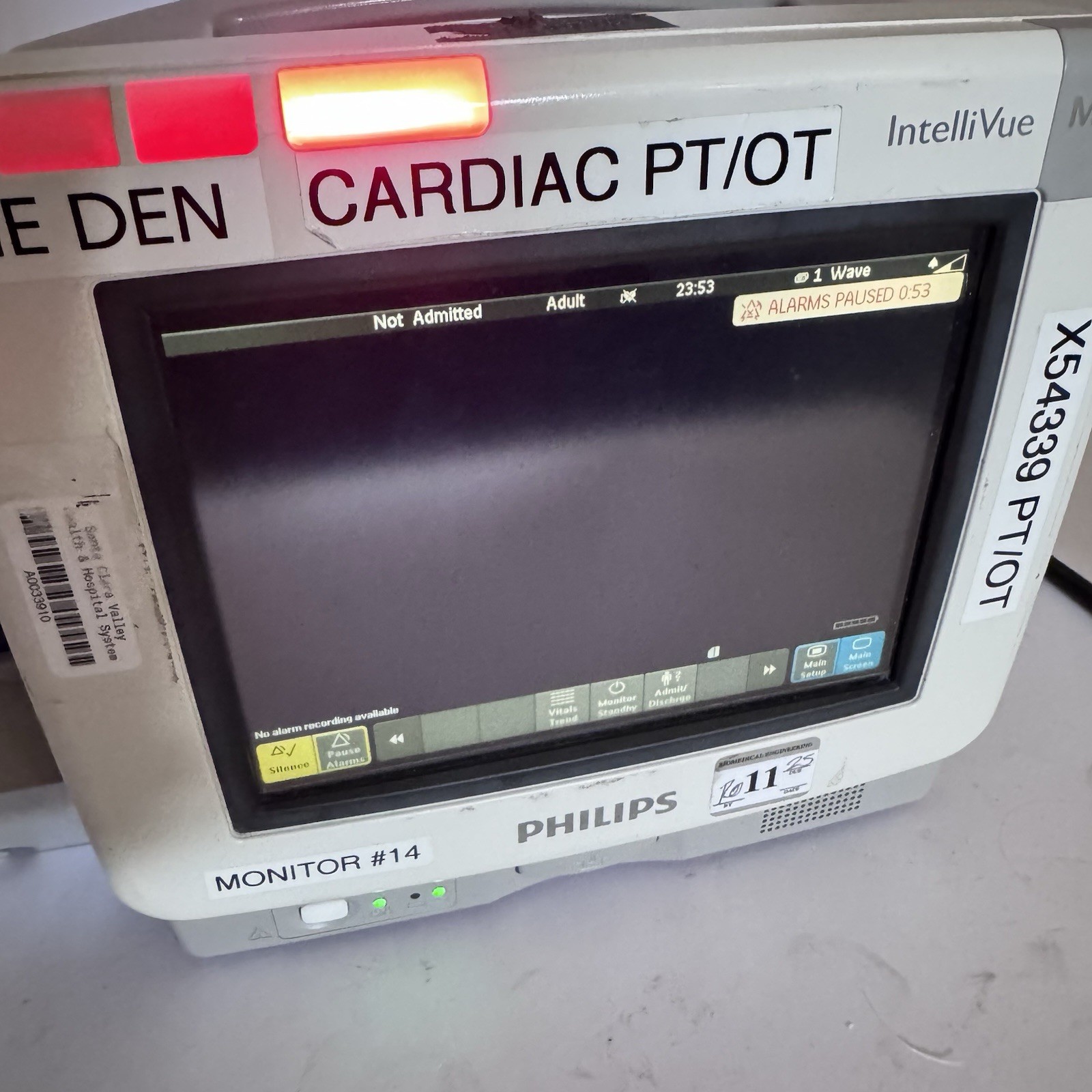 Philips IntelliVue MP5T Patient Monitor Wireless