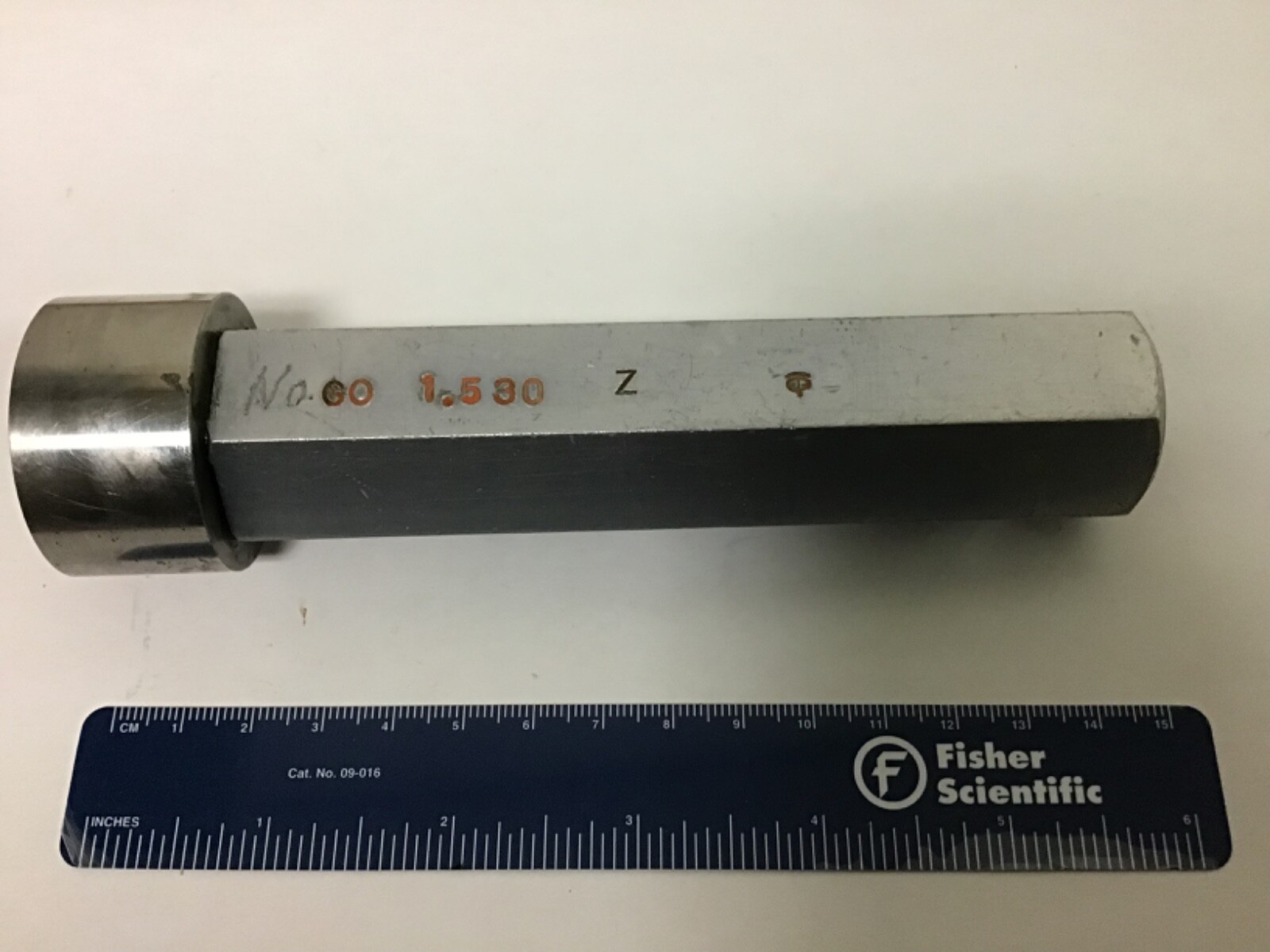Used 1.530" Cylindrical Plug Gauge, Class Z, Good Condition