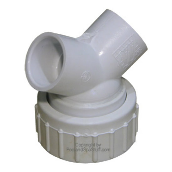 Waterway Plumbing Pump Union 400-3145 1-1/2" Buttress Thread 1" Slip Wye Fitting