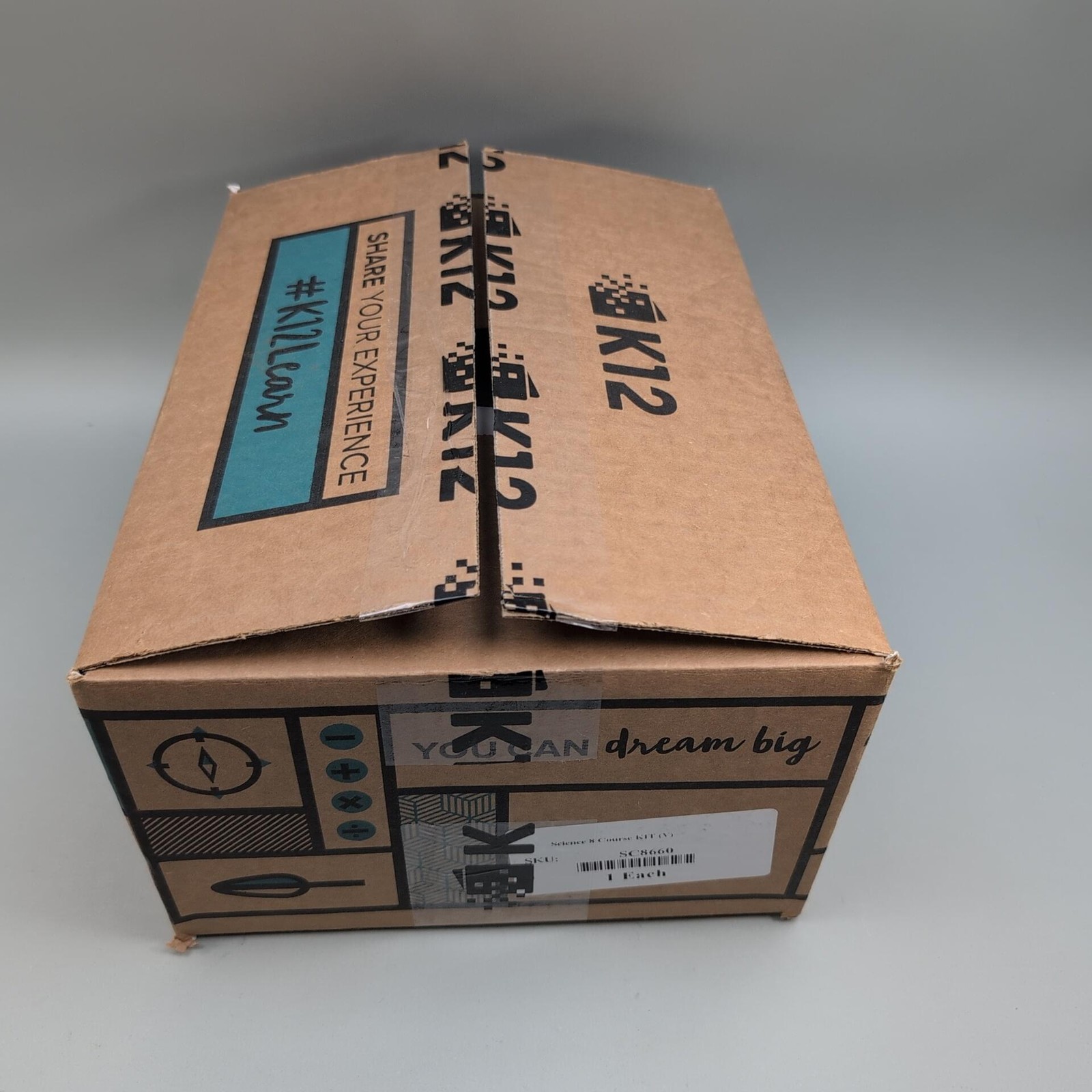 K12 Science Grade 8 V Lab Kit Digital Scale Beaker Ruler Goggles New Kit