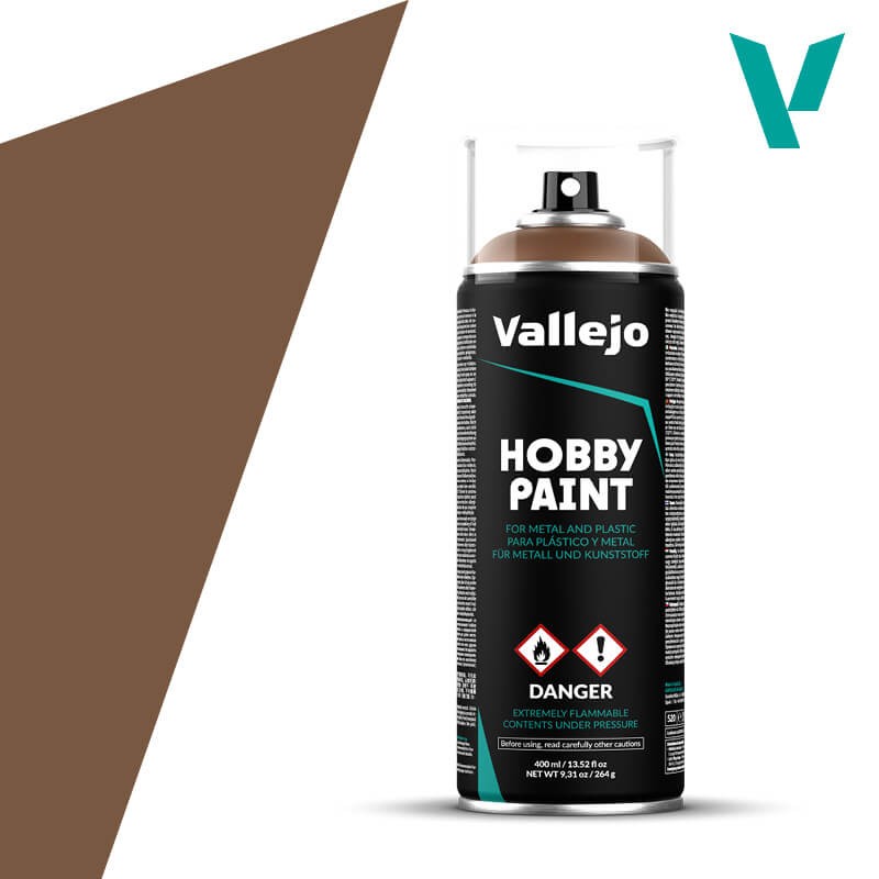 Vallejo Beast Brown Spray Paint 400ml VLJ28019