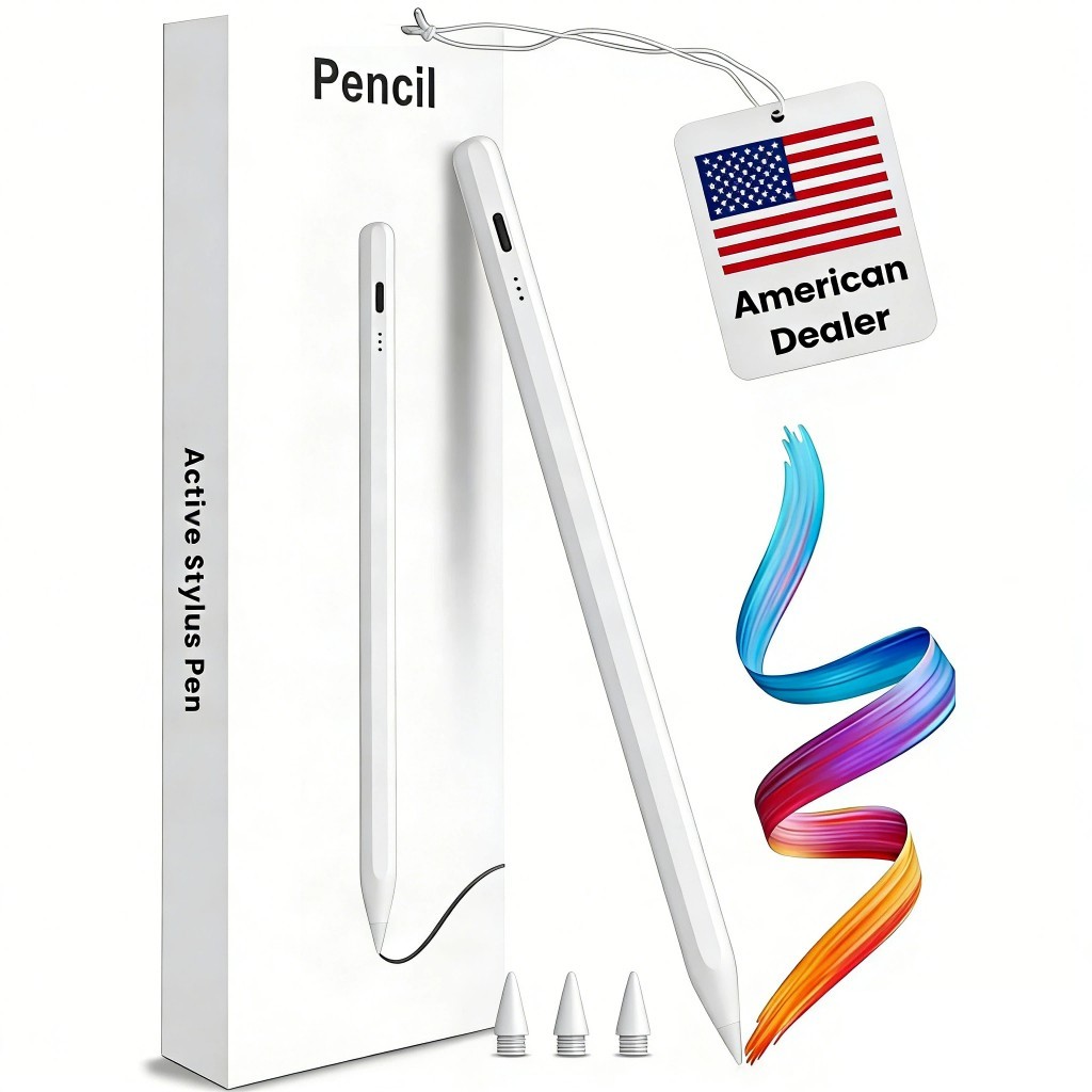 Stylus Pen for iPad 2018-2026, Pencil for Apple iPad 11th A16/10/9/8/7/6 Gen