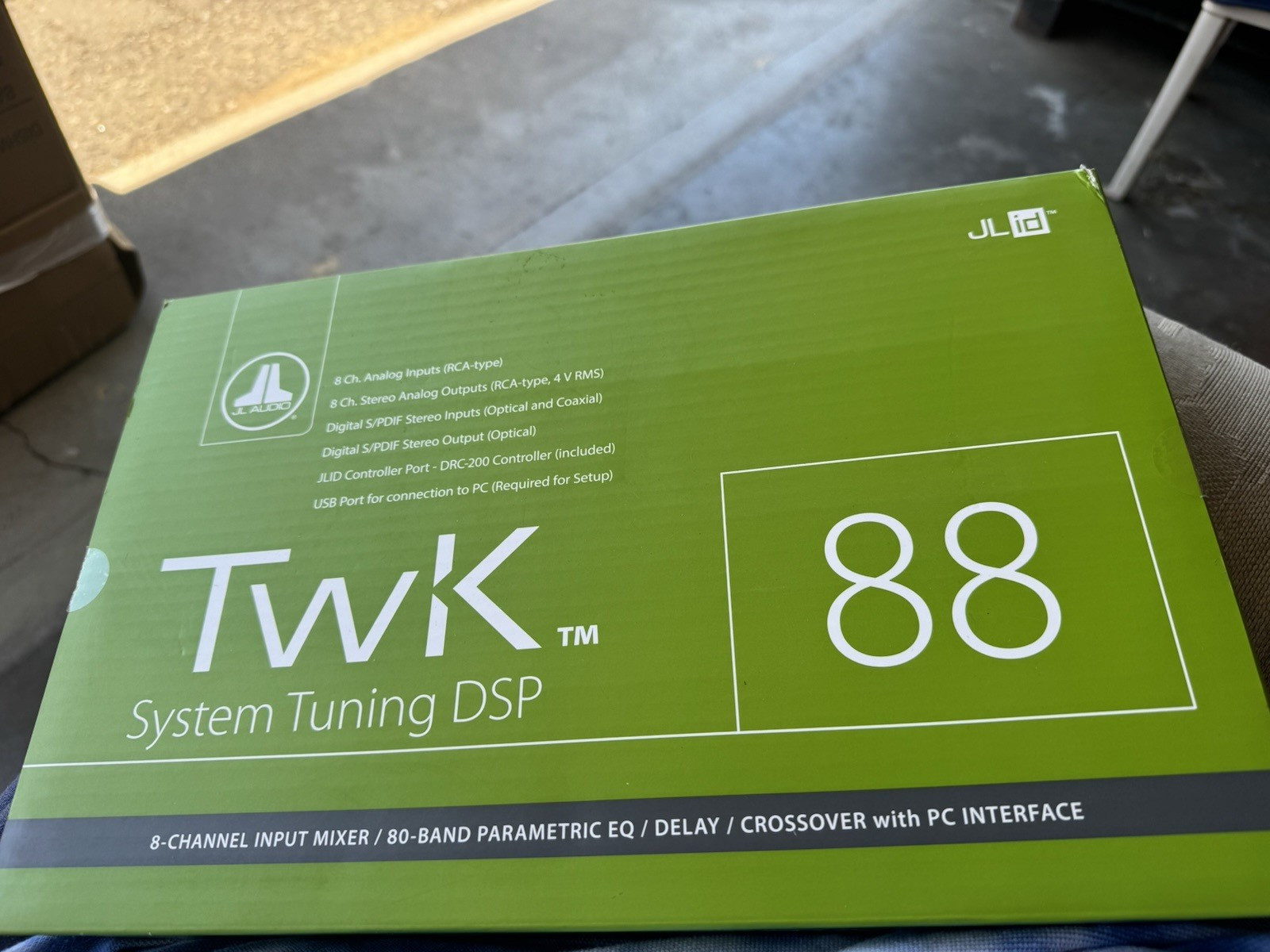 JL Audio TwK-88 System Tuning 8 Channel DSP Car Audio w/ Harness Manuals