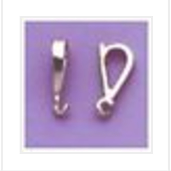 925 Silver Bail Use W/Dangle Heads to Create Pendants