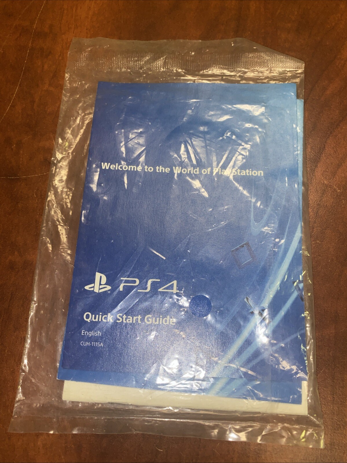 PS4 QuickStart Guide SEALED MANUAL ONLY Authentic