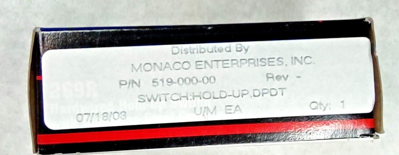 Ademco 269R Hardwired Hold-up Switch with Stainless Steel Cover