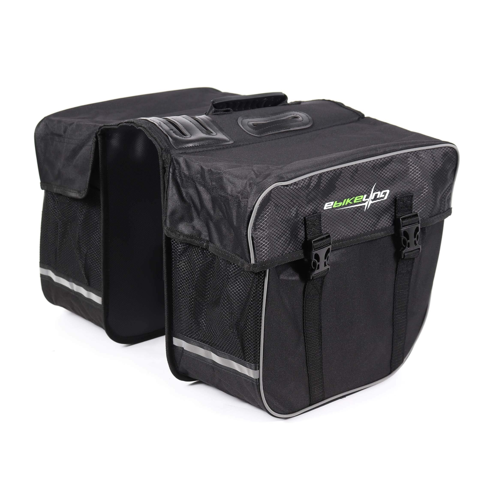 EBIKELING Bike Rack Bag - 28L Waterproof & Reflective Stripe Bicycle Rear Rac...