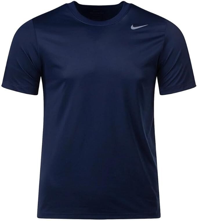 NIKE LEGEND NAVY/ COOL GREY SHIRT DRI-FIT MEN SZ ADULT S! NEW WITH TAG