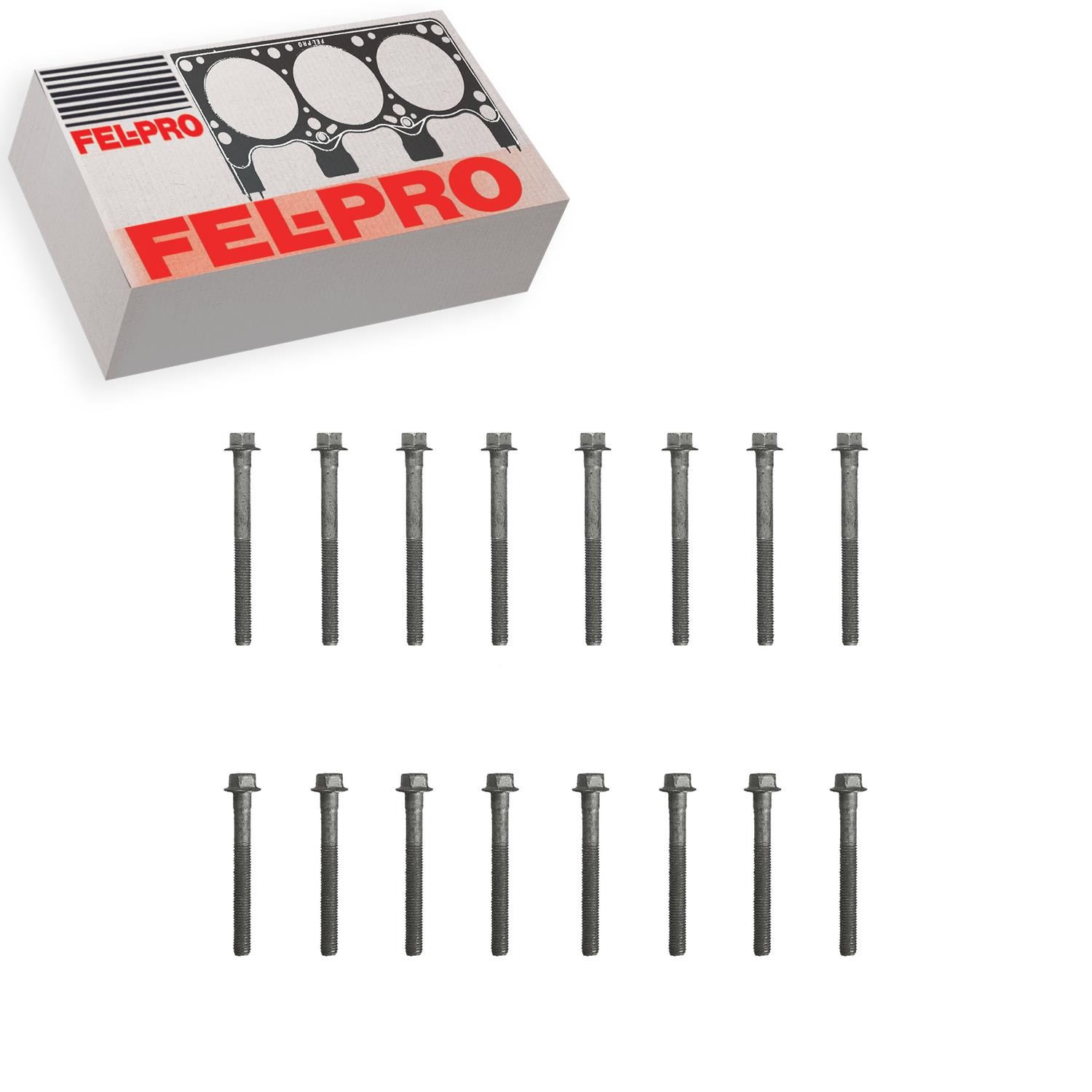 Fel-Pro Engine Cylinder Head Bolt Set For 1991-1994 Pontiac Sunbird 3.1L V6