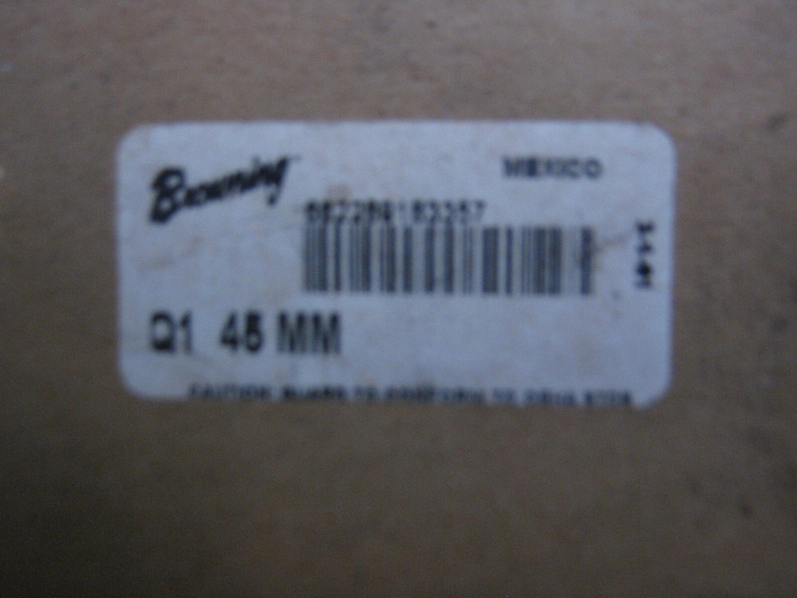 BROWNING Q1 45mm Split taper bushing 45mm bore