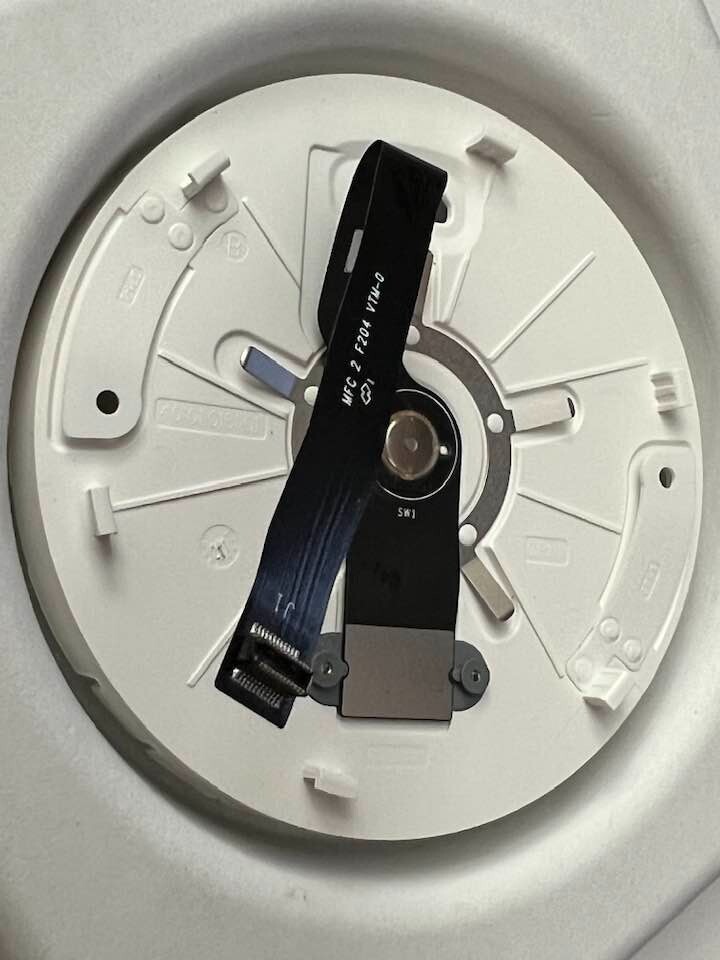 BACK HOUSING WITH FLEX CONNECTOR/ TAB FOR GOOGLE NEST 3RD GEN THERMOSTAT