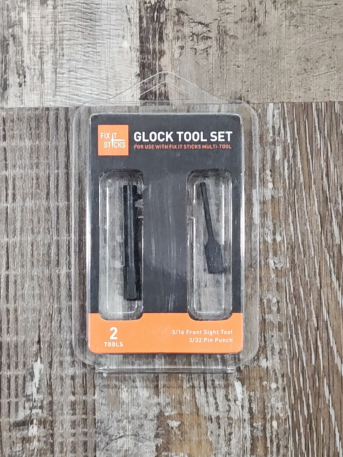 Fix It Sticks Glock 3/16 Front Sight Tool & 3/32 Pin Punch FIS-GL-CP