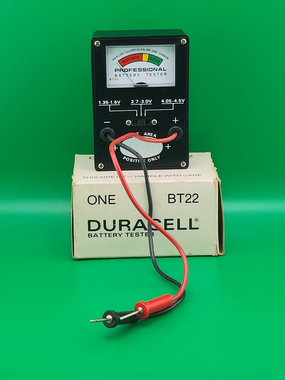 One BT22 Duracell Battery Tester With Box