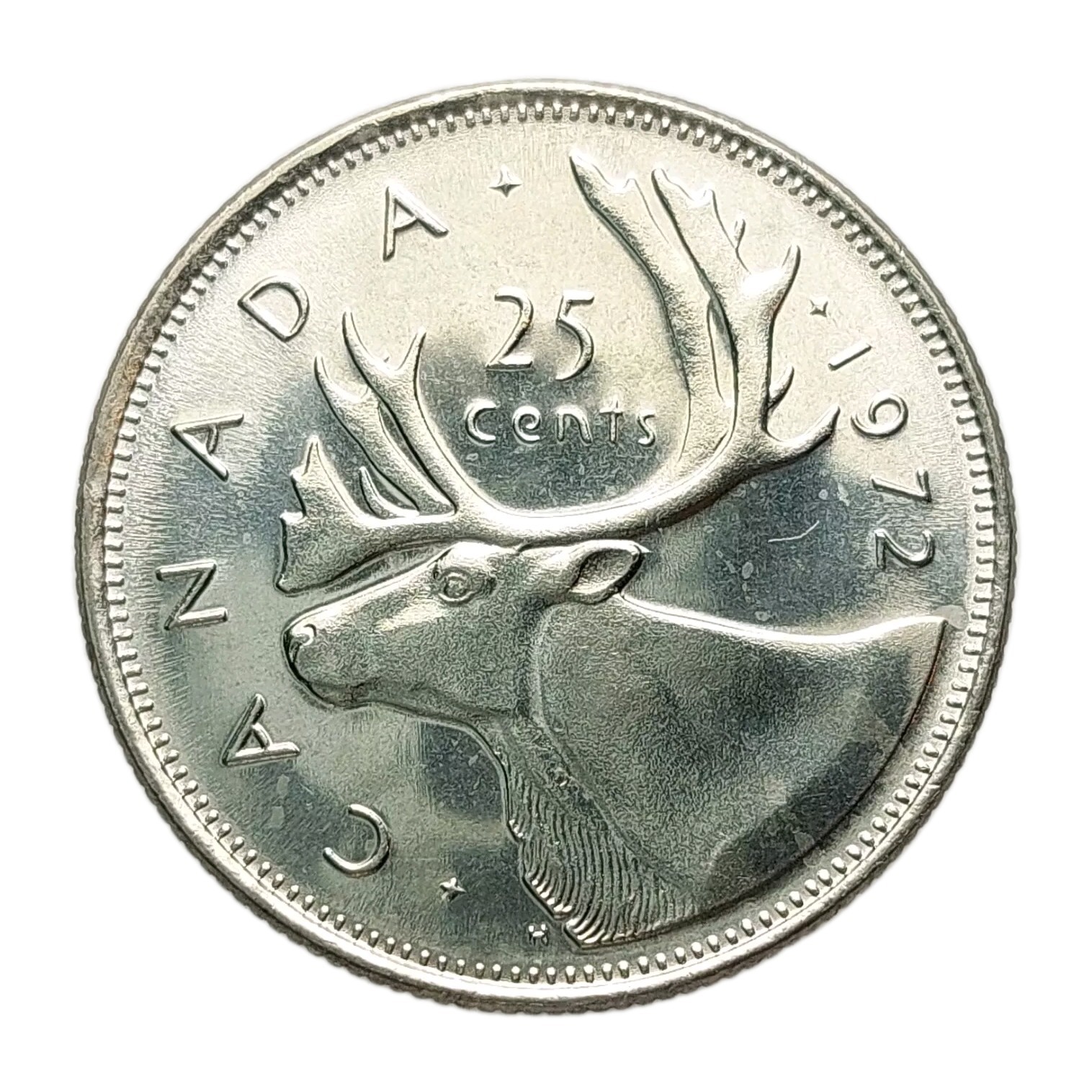 Canada 25 Cents 1972 Coin Elizabeth II Z910
