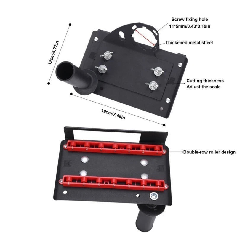 45 Degree Ceramic Tile Chamfering Tool Tile Cutter Tool Angle Grinder Attachment