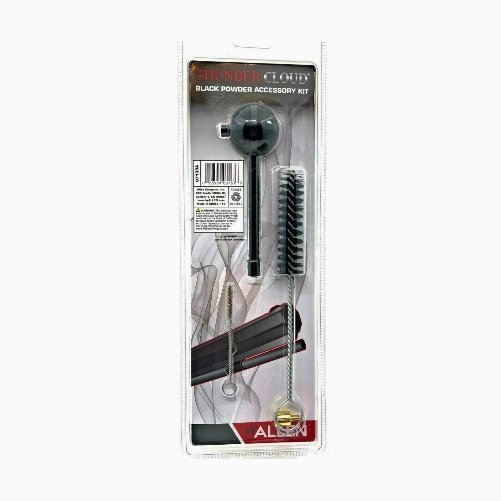 Thunder Cloud Black Powder Muzzleloading Accessory Kit Breach & Channel brush