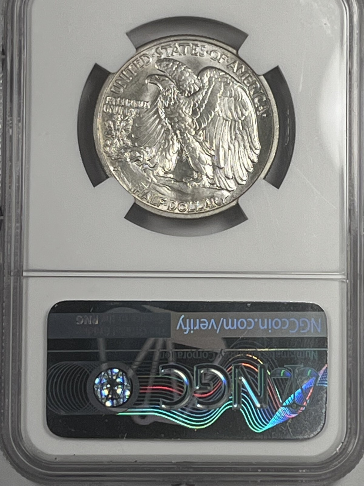 1936-D Walking Liberty Half Dollar NGC MS64