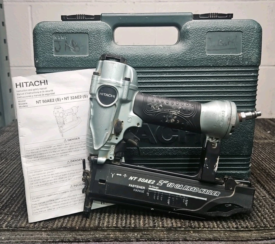 Hitachi NT 50AE2(S) 2" Brad Nailer with Case