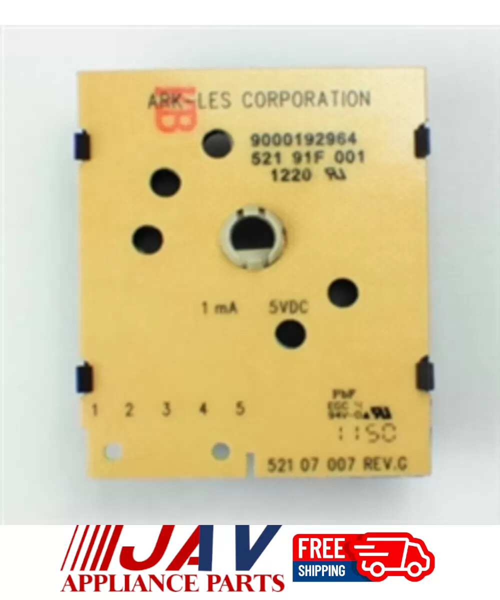 For Thermador Range Spark Ignition Switch Potentiometer Inv# LR4788