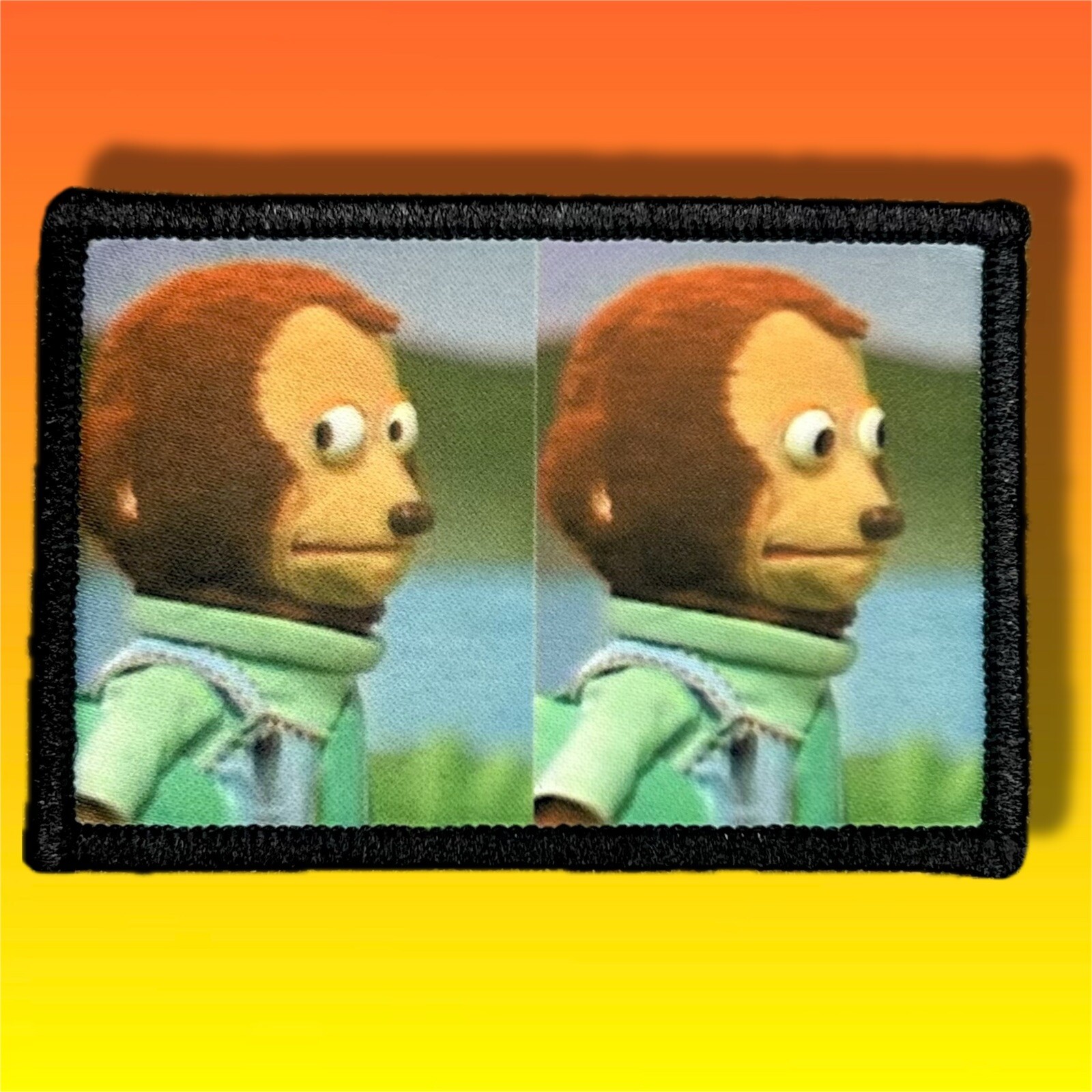 Awkward Monkey Puppet Meme Patch / Military Badge Tactical Hook & Loop 441