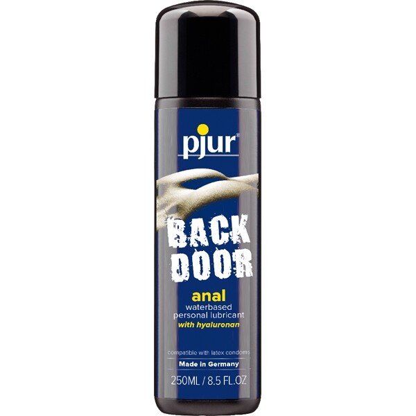 Pjur Backdoor 8.5oz/250 ml - Water-Based Anal Personal Lubricant Lube+Hyaluronan