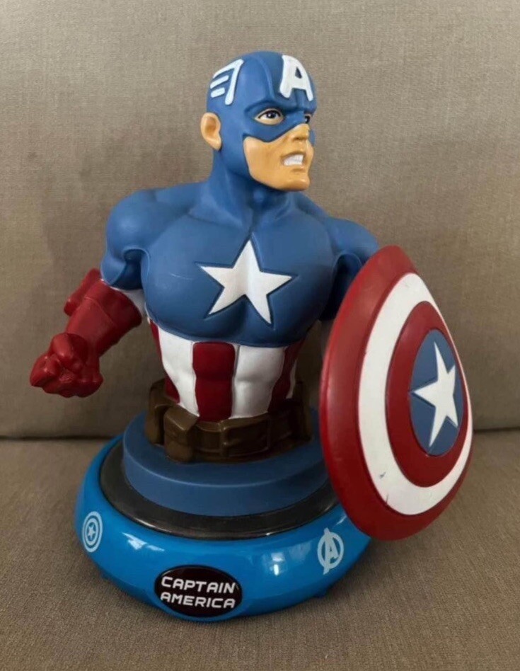 Marvel Captain America Night Light Tested Works