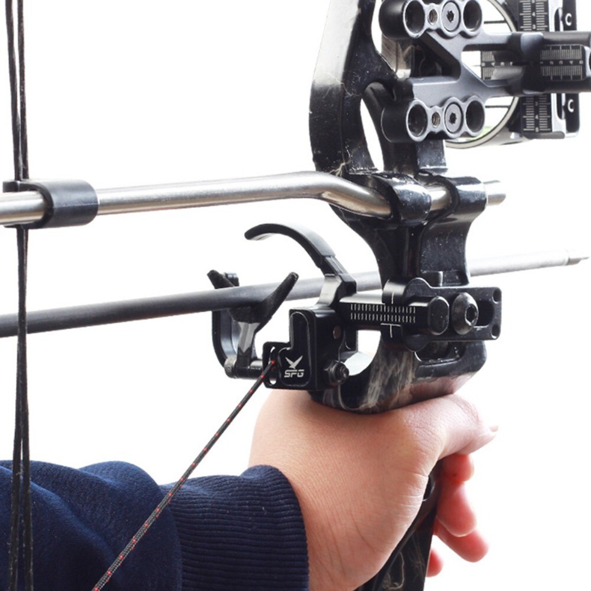 For Compound Bow Metal Drop Away-Rest Advanced 4 Way Adjustable Arrow Rest