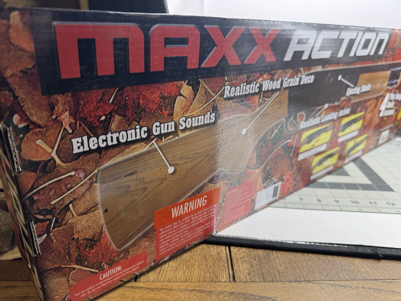 PUMP ACTION TOY GUN BY MAXXELL