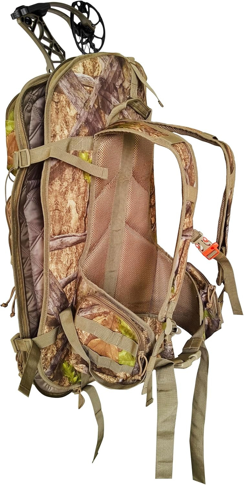 Bow Hunting Backpack for Archery – Compound Bow & Arrow Pack with Quiver Holder,