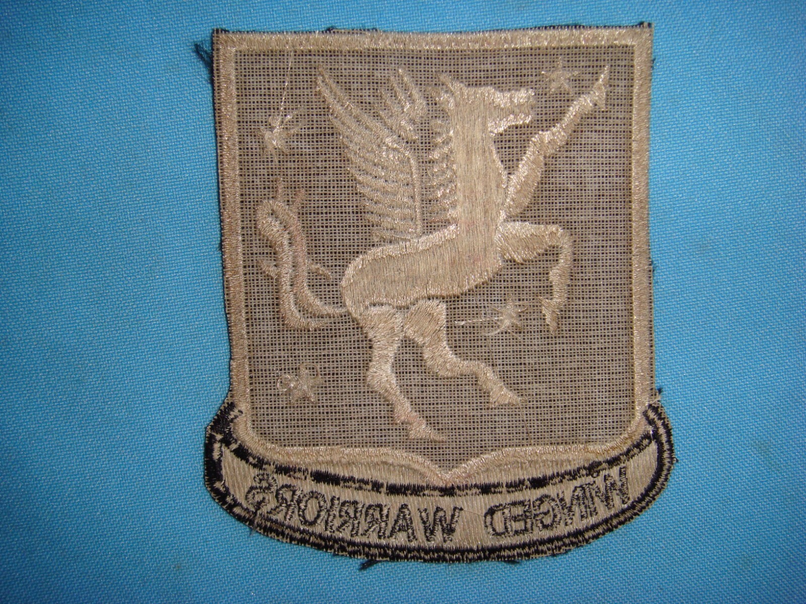 VIETNAM WAR PATCH, US 228th AVIATION REGIMENT WINGED WARRIORS