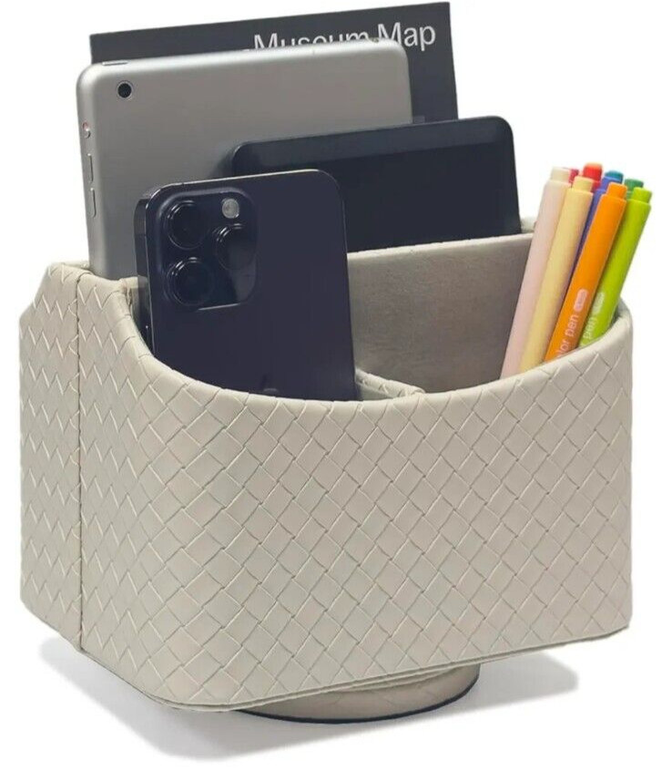 UnionBasic Rotating Desk Organizer, 360 Degree Desk Spinning Caddy, Desktop T