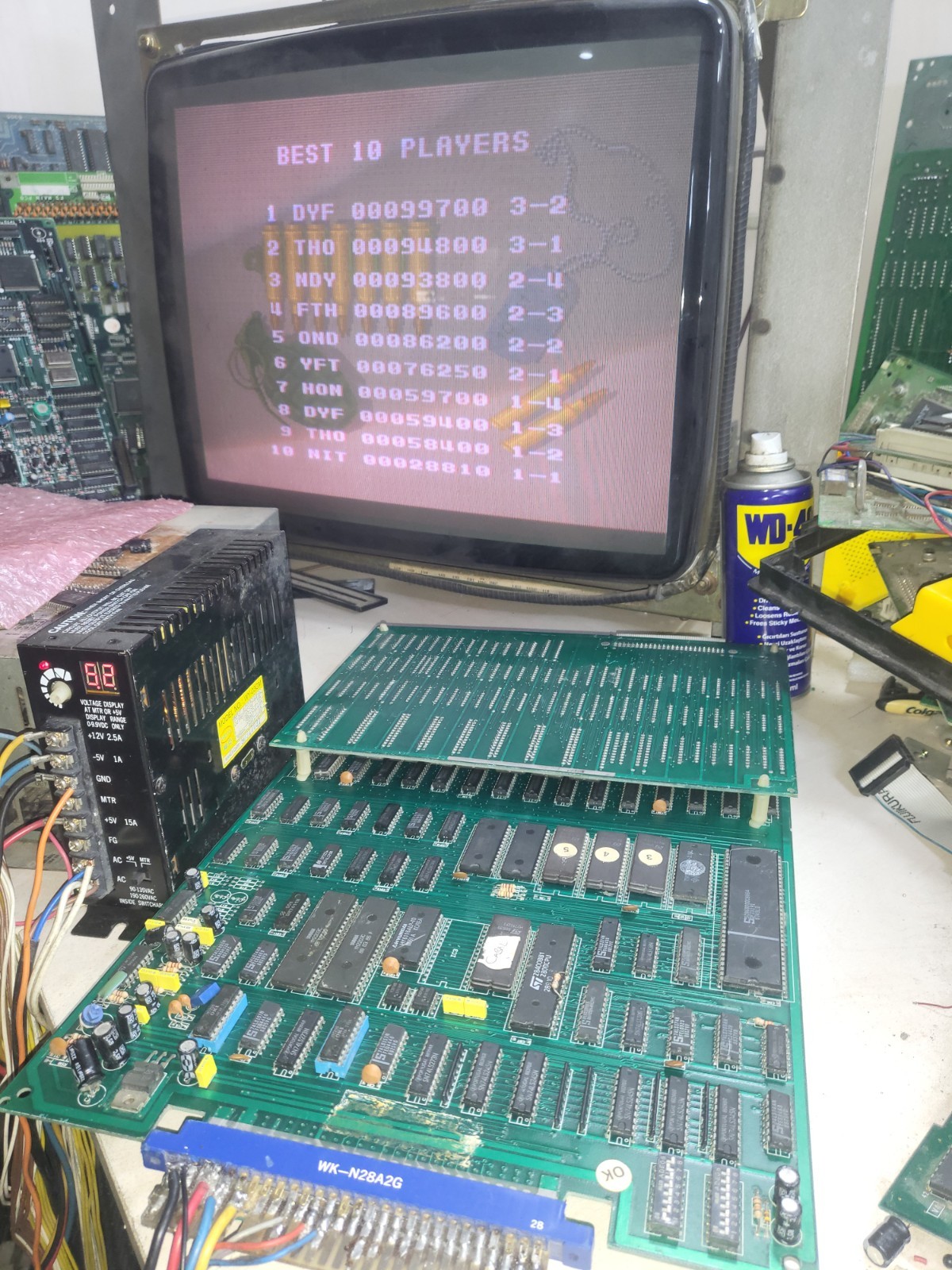 cabal PCB Jamma Video Arcade Game pcb