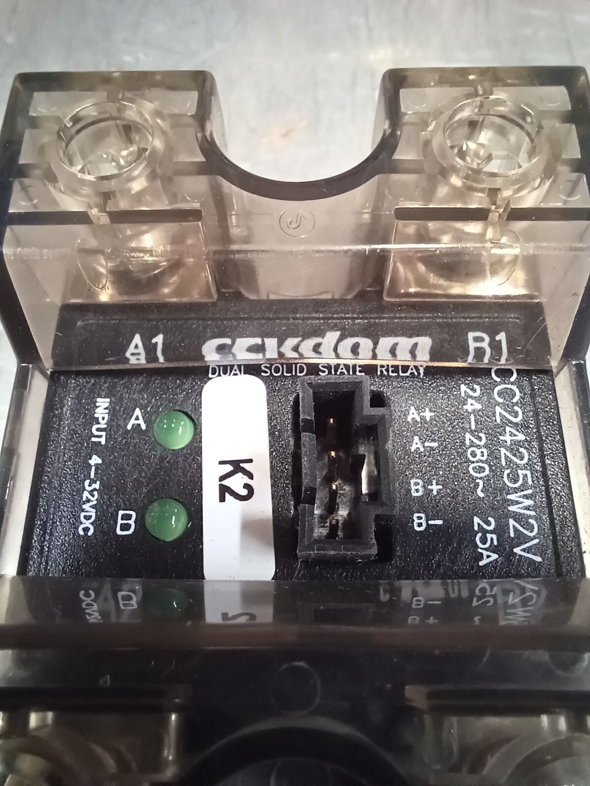Crydom Evaluation Dual Series Solid State Relay CC2425W2V