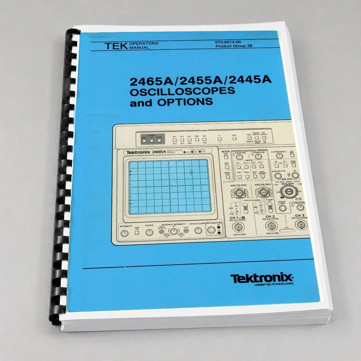 Tektronix 2465A/2455A/2445A Operators Manual