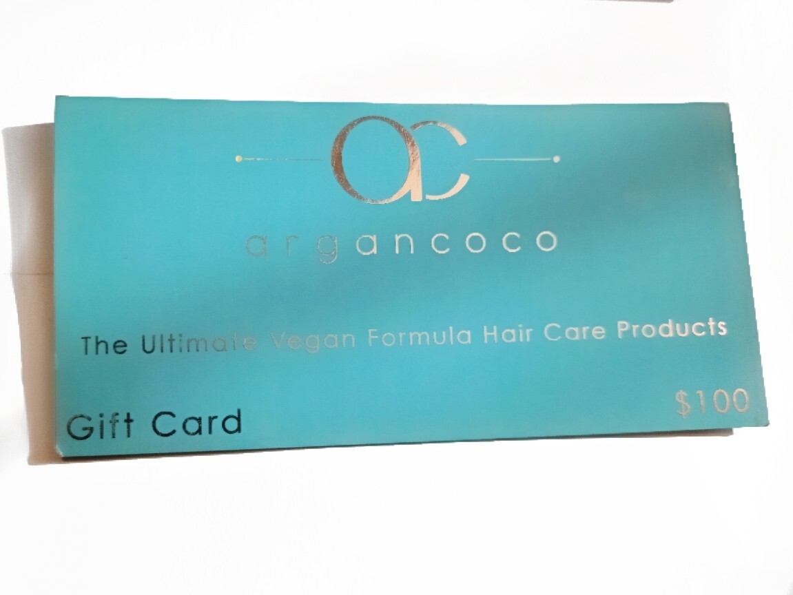 ArganCoco Vegan Hair Care Product Gift Card