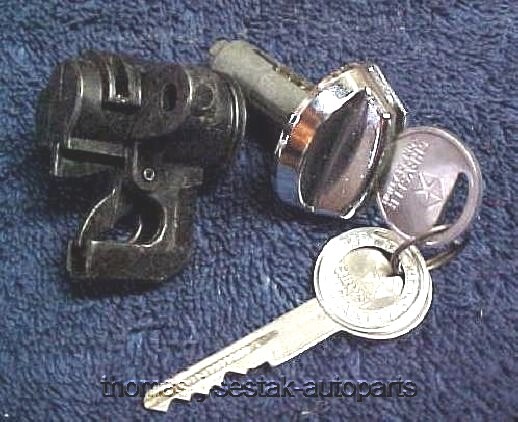NOS Glove Lock Assembly With Keys Mopar Road Runner Charger Coronet 71 72 73 74