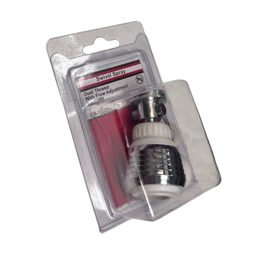 New LASCO 09-1225 Dual Thread Swivel Spray 🔥Fast Shipping🔥