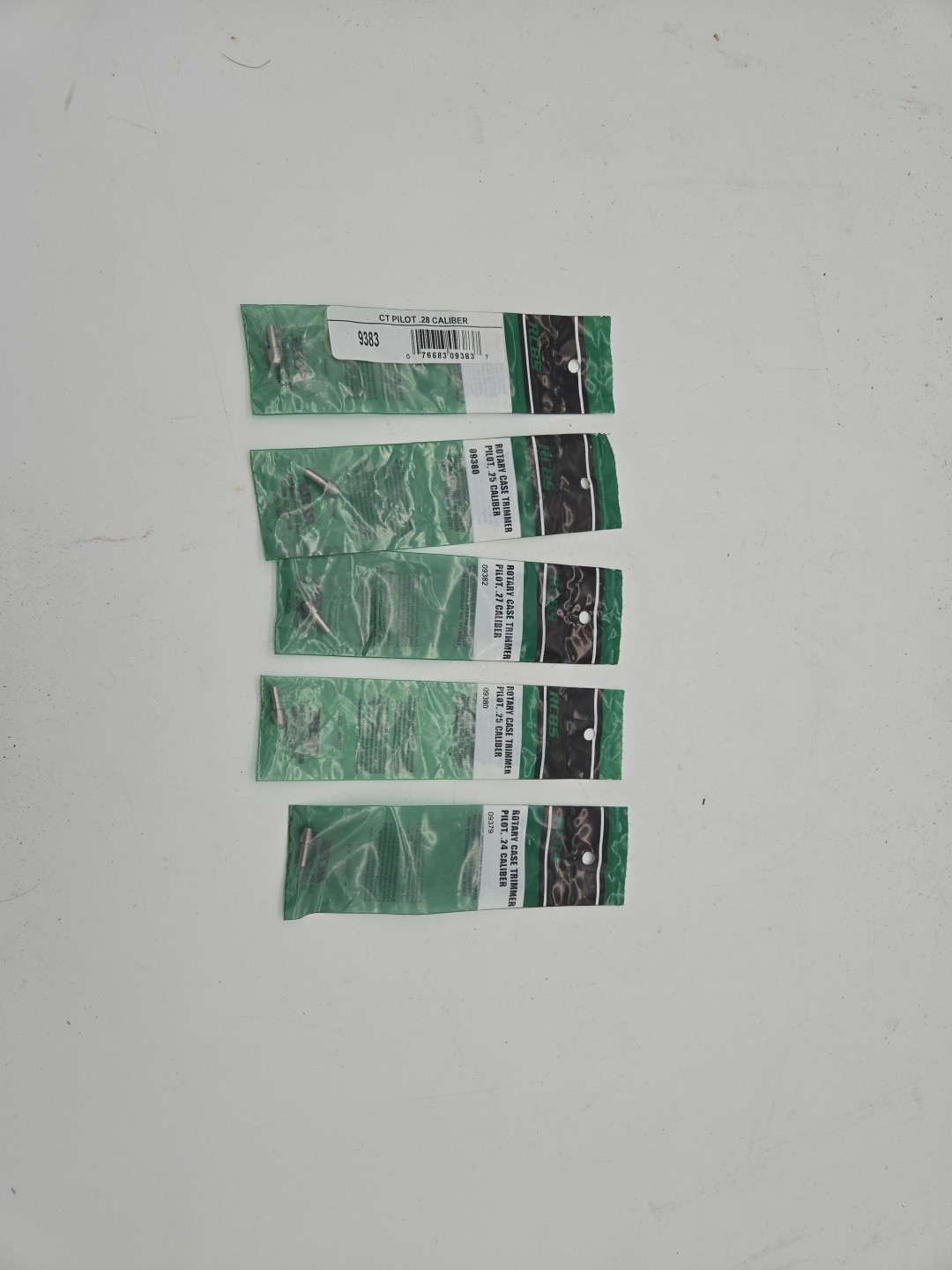 rcbs case trimmer pilots multiple sizes available
