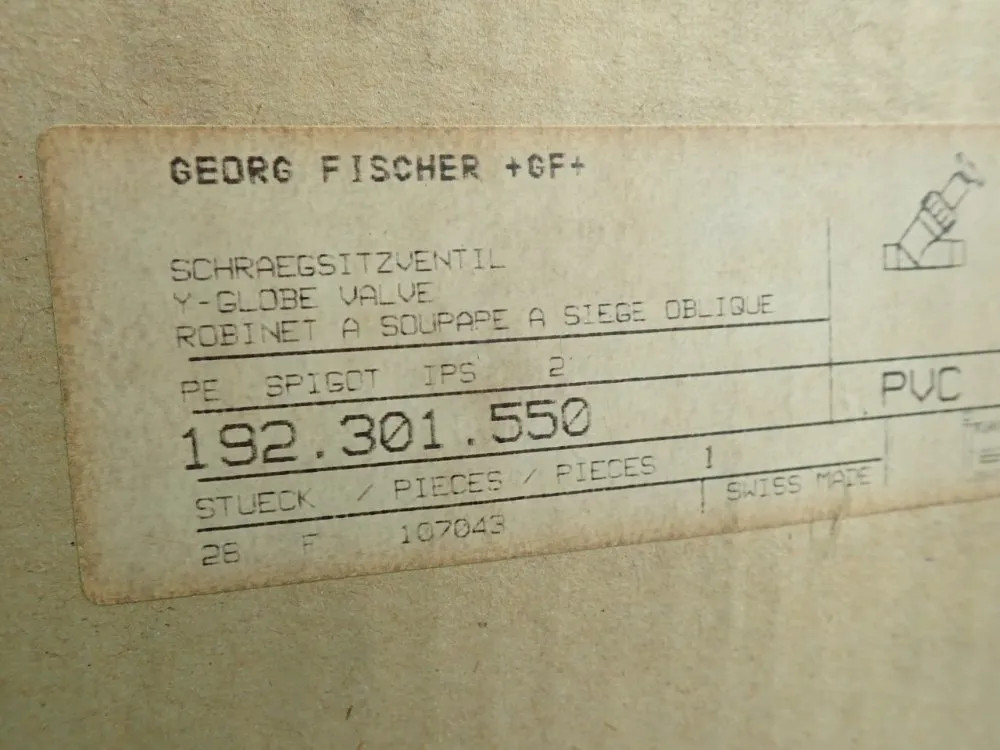 GF NW50 BALL VALVE 10251700617