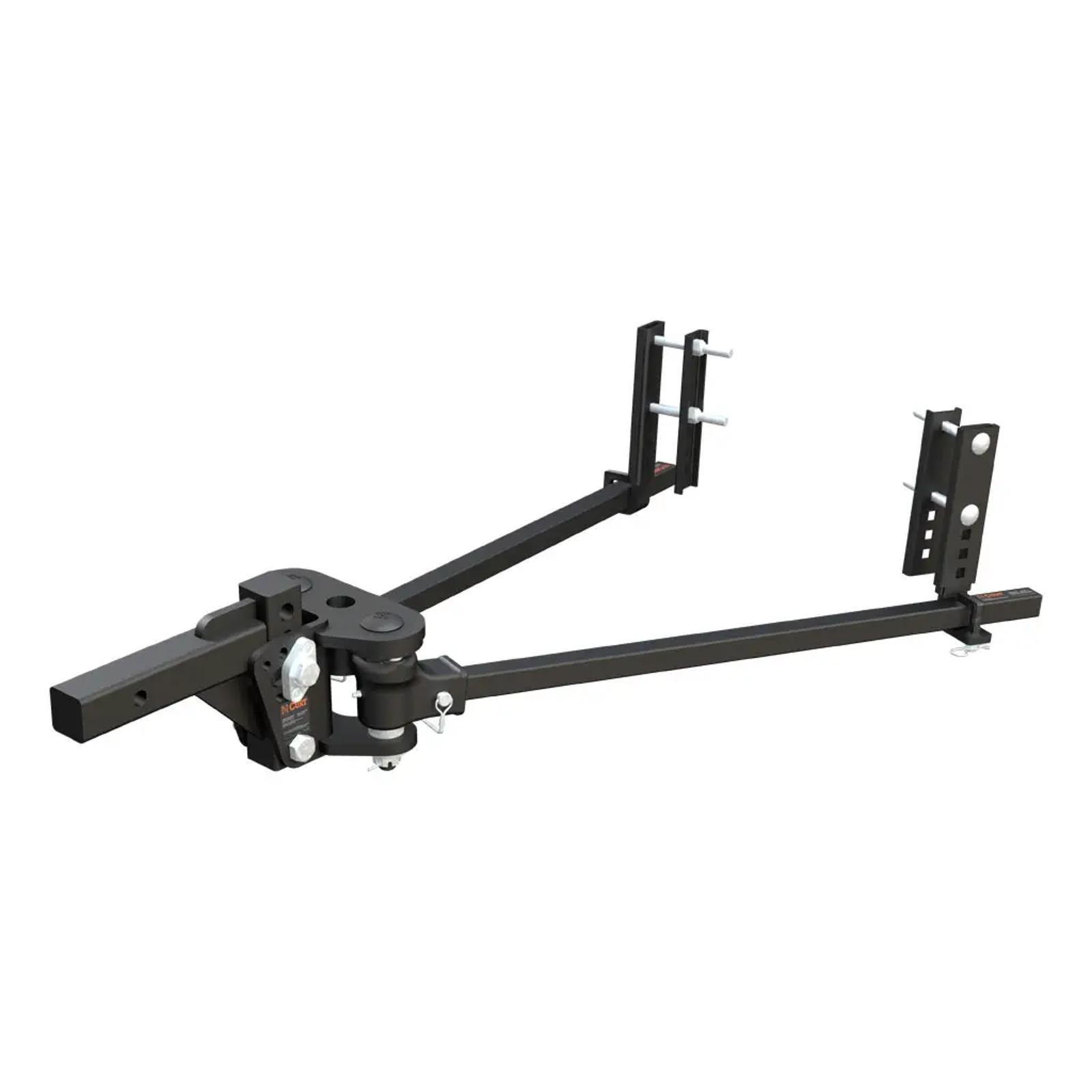 Curt TruTrack 4P Weight Distribution Hitch 2" Shank w/ 4x Sway Control 17499