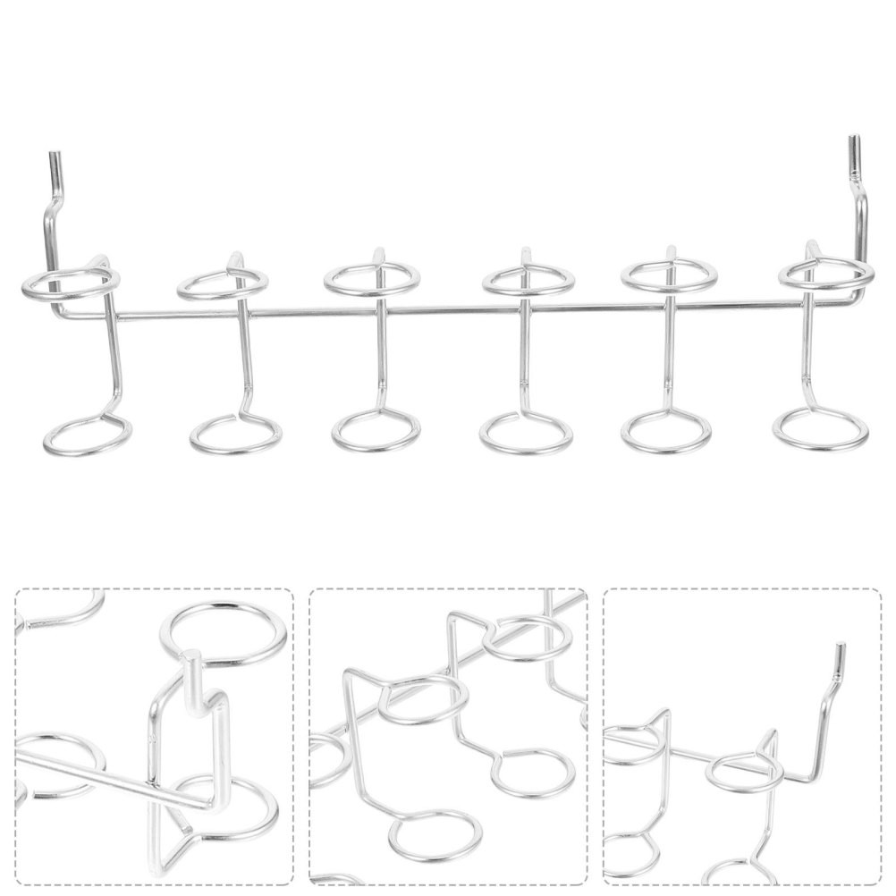 2Pcs Pegboard Tool Holders Heavy Duty Metal Hooks for Workshop Small Tools